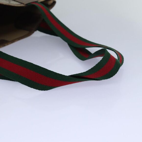 Gucci Sherry Beige Canvas Tote Bag (Pre-Owned) - Picture 12 of 16